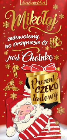 Czekolada "Mikołaj zadowolony"