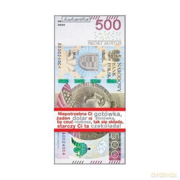 Czekolada 500 złotych