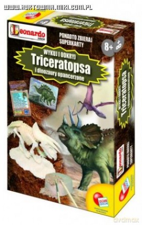 DISCOVERY WYKUJ I ODKRYJ TRICERATOPSA-liscia bpz