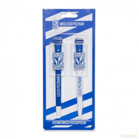 Dlugopisy Lech Poznan Herb Komplet 2 Szt /Bpz/-Kks Lech Poznan