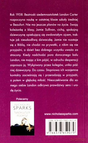 Jesienna miłość - Nicholas Sparks [KSIĄŻKA]
