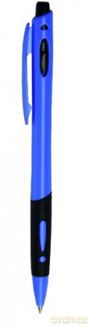 Długopis automatyczny, wkład 0,5mm niebieski SPOKO S011902
