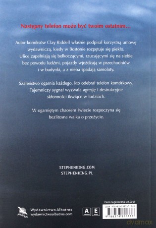 Komórka - Stephen King [KSIĄŻKA]