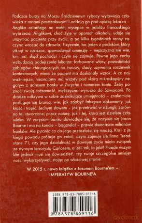 Tożsamość Bourne'a - Robert Ludlum [KSIĄŻKA]
