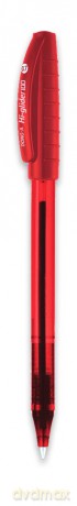 Długopis hybryd Higlider czerwony Dong-A TT6652