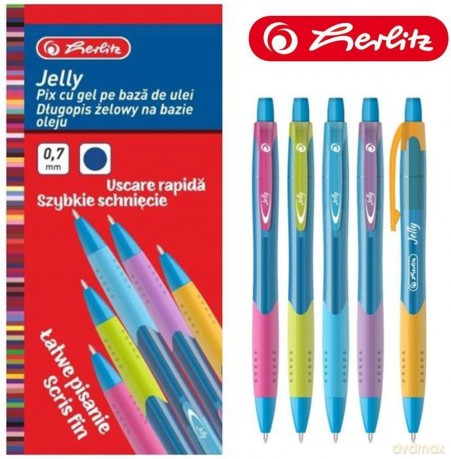 Długopis Jelly wkład niebieski 0,7mm Pelikan (400197876)