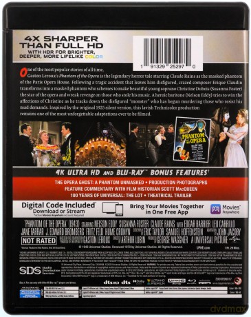Phantom of the Opera (Upiór w operze) [Blu-Ray 4K]+[Blu-Ray]