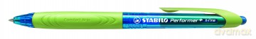 Długopis Stabilo Performer+ X-fine niebieski/zielony(328/3-41-1)