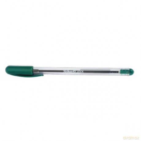 Długopis stick super soft K86 zielony 804400