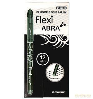 Długopis ścieralny FLEXI ABRA czarny 0,5mm Penmate TT7278