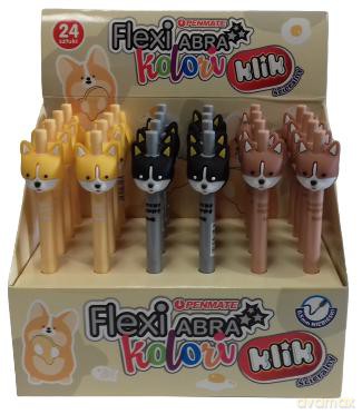 Długopis ścieralny Flexi Fox niebieski