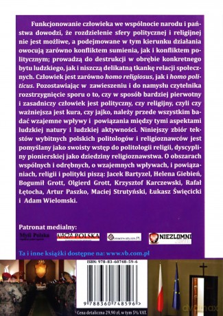 Wiedza religioznawcza w badaniach politologicznych - Olgierd Grott, Bogumił Grott [KSIĄŻKA]
