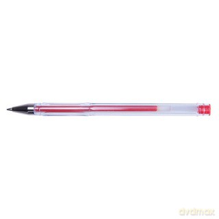 Długopis żelowy Office Products Classic czerwony 0,7mm (17025211-04) op.50szt.