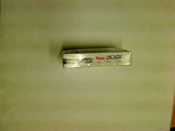 Długopis żelowy Pentel OH!GEL czarno-srebrny (K497)