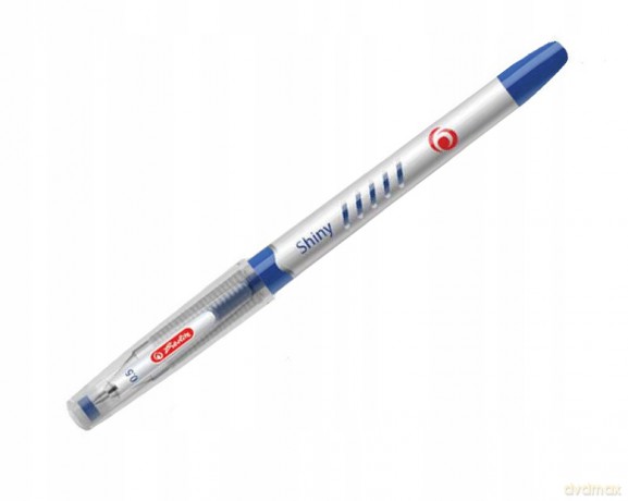 Długopis żelowy Shiny 0,5mm niebieski 1szt (disp 24szt)