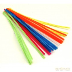 Druty kreatywne trzykolorowe FLUO