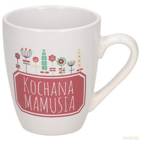 Dzień Matki - Kubek baryłka 300ml - Kochana Mamusia