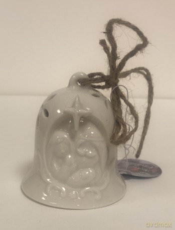 Dzwonek ceramiczny ze światłem