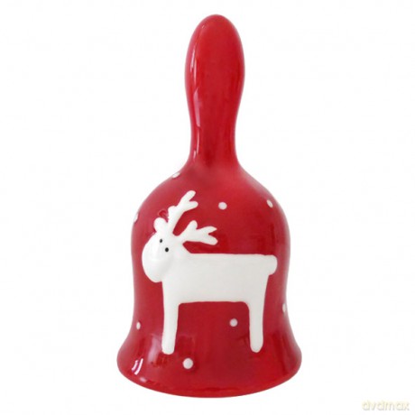 Dzwonek Renifer - 4szt