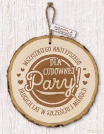 Ekoart "Wszystkiego najlepszego dla cudownej pary.."