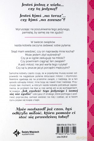 Jak znaleźć tego jedynego i samej się nie zgubić - Jason Evert, Crystalina Evert [KSIĄŻKA]