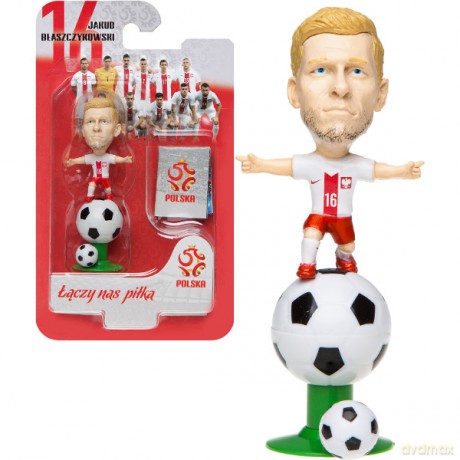 Figurki Piłkarzy Reprezentacji Polski - Jakub Błaszczykowski 16 (piłkarz, piłka, przewodnik kolekcjonerski) [FIGURKA]