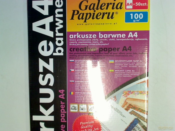 Galeria:Arkusze A4 Business