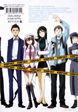 Durarara!! (Tom 1) - Ryohgo Narita [KOMIKS]