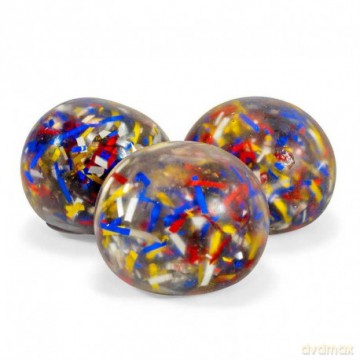 Gniotek z tasiemkami Gel Ball 6cm