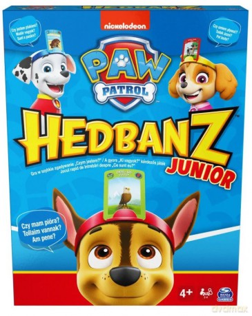 Gra Hedbanz Junior Psi Patrol Spin Master [GRA]