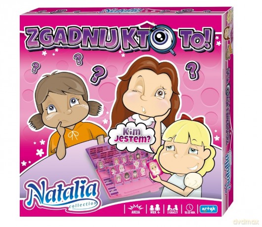 Gra Kto jest kto w linii Natalia [GRA PLANSZOWA]