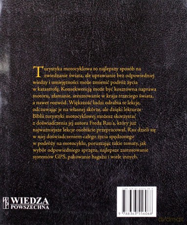 Biblia turystyki motocyklowej - Fred Rau [KSIĄŻKA]