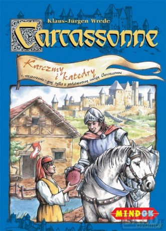 Gra planszowa. Carcassonne. Karczmy i katedry (dodatek, edycja 1) [GRA]