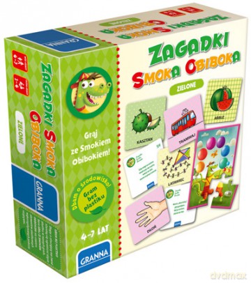 Gra Zagadki Smoka Obiboka zielone [GRA]
