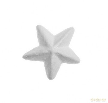 Gwiazdy styropianowe 15,5 cm, 6 szt. (DIST-036)