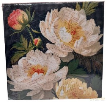 Haft Diamentowy 30x30 Kwiaty
