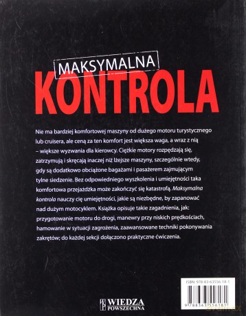 Maksymalna kontrola. Techniki jazdy na motocyklach typu cruiser - Pat Hahn [KSIĄŻKA]