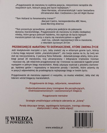Przygotowanie do maratonu - Tom Holland [KSIĄŻKA]