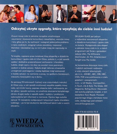 Zrozum mowę ciała - Lillian Glass [KSIĄŻKA]