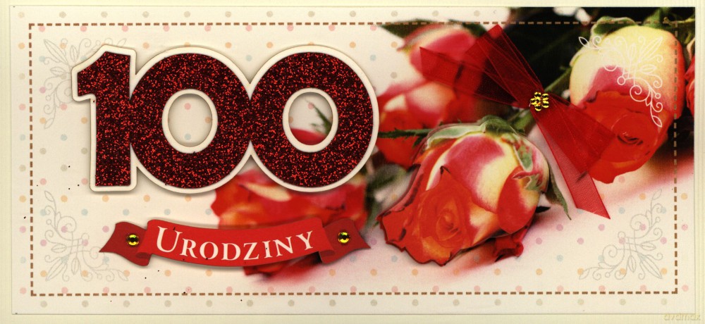 Karnet 100 urodziny DL mix
