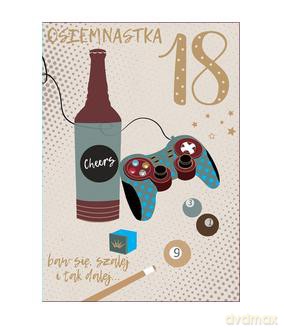 Karnet 18-te urodziny DK