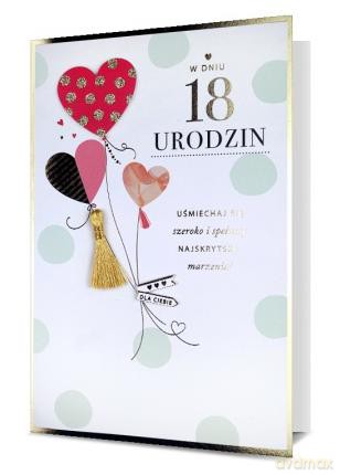 Karnet 18-te Urodziny HM200-1868