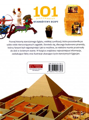 101 ciekawostek. Starożytny Egipt - Niko Dominiguez, Estelle Talavera [KSIĄŻKA]