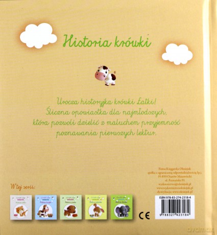Historia krówki. Zwierzątka mojego malucha - Ghislaine Biondi, Elen Lescoat [KSIĄŻKA]