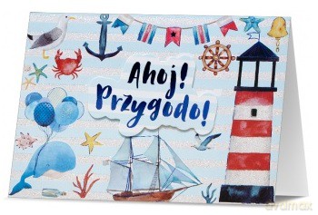 Karnet ahoj przygodo - bez tekstu HM-200-1586