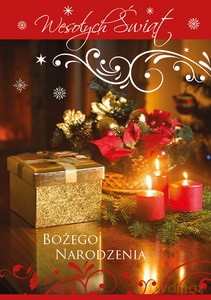 Karnet AP Boże Narodzenie B6 mix