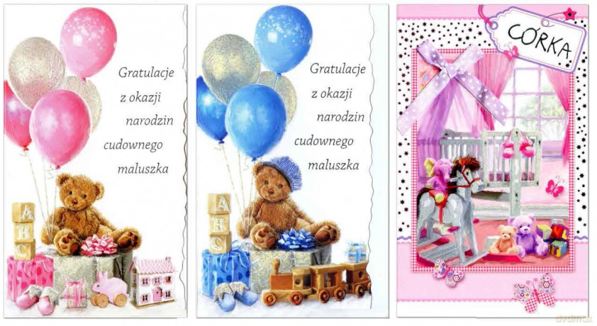 Karnet B Narodziny dziecka MIX