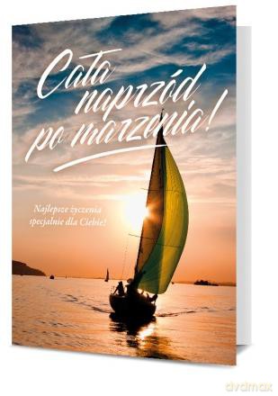 Karnet B6 "Cała naprzód po marzenia"