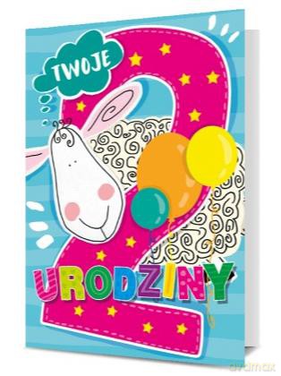 KARNET B6 "Twoje 2 Urodziny"