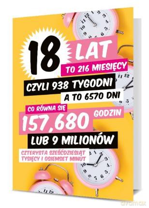 Karnet B6 18-te urodziny statystyka